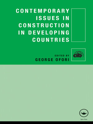 cover image of Contemporary Issues in Construction in Developing Countries